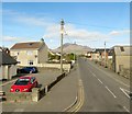 Moneydarragh Road, Annalong, at the junction with the A2