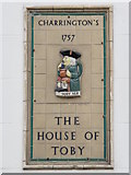 TQ2683 : Sign on the former Knights of St. Johns Tavern, Queen's Terrace, NW8 by Mike Quinn