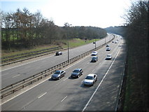 SU7793 : M40 Motorway near Cadmore End by Nigel Cox