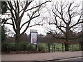 Entrance to Victoria Park, Haywards Heath