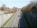 A472 NE from Heol Fawr, Nelson