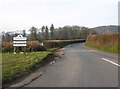 Approach to Crowcombe village, from the south