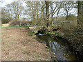 Brook crossing near Ewood Farm