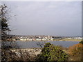 View across Barry Docks