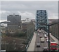 NZ2563 : Northern approach road to the Tyne Bridge by N Chadwick