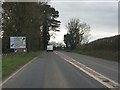 A449 approaching the A438 junction