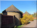 TQ6664 : Oast House at Great Buckland Farm, Luddesdown, Kent by Oast House Archive