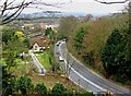 A3100 (Old Portsmouth Road) seen from St. Catherine