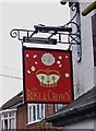 The Rose & Crown (2) - sign, 19 The Green, Highworth