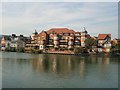 Boat houses at Eton