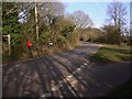 The junction of Suffield and Rodsall Lanes