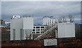 Cement works by the East Coast Main line