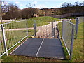 Gated Entrance to Play Area