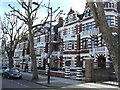 A distinctive building in Hamilton Terrace