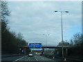 M50 approaching junction with the M5