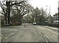 Moss Lane at the junction with Lever House Lane