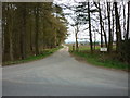 The way to Low Moor Farm