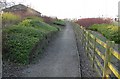 Footpath alongside Narborough Road South