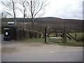 Entrance to Strachan Public Park