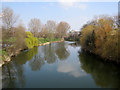 River Severn upstream from Frankwell footbridge