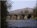 Railway bridge across the Taff, near Gwaelod-y-garth