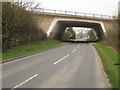 Road under the Golden Valley bypass