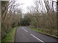 Sharp bend on Attleford Lane