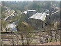 SJ9985 : Torr Vale Mill and railway lines by Peter Barr