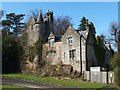 NS3975 : Former gate lodge of Levenford House by Lairich Rig
