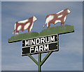 Mindrum Farm sign