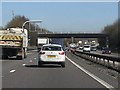 M42 Motorway nearing the A51 overbridge