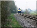 SU0191 : Gloucester to Swindon railway, near Minety Crossing by Brian Robert Marshall