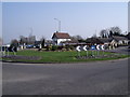 Roundabout on the A61, Tupton