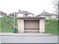 Bus shelter on Langer Lane