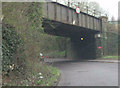 Railway bridge over the A610