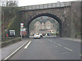 Railway bridge over the A610 near Ambergate