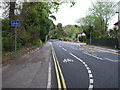 Cycle lane, Constitution Hill Road, Poole