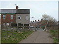 Looking east towards West Street