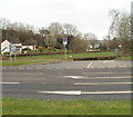 A48 junction for Five Lanes and Carrow Hill, Monmouthshire