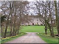 Newhouse viewed from the drive