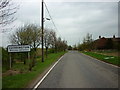 Entering Luddington, Lincolnshire