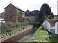 Old mill, by the side of the Washford River, in Watchet