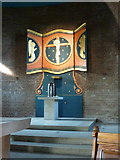 SD5106 : St Teresa's Catholic Church, Up Holland, Interior by Alexander P Kapp