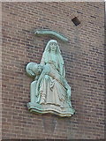 SD5106 : St Teresa's Catholic Church, Up Holland, Statue by Alexander P Kapp