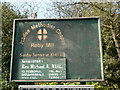 Jubilee Methodist Church, Roby Mill, Sign