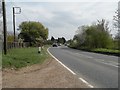 TL9339 : The A134 at Assington by Robert Edwards