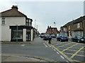 Looking from the junction of Becket Road and South Street towards the level crossing