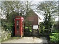 Telephone kiosk and exchange, Dartmouth Road 