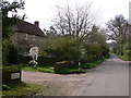 Bedham Lane looking south towards Fittleworth