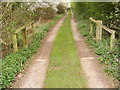TM3861 : Cattle Grid on entrance to Manor Farm by Geographer